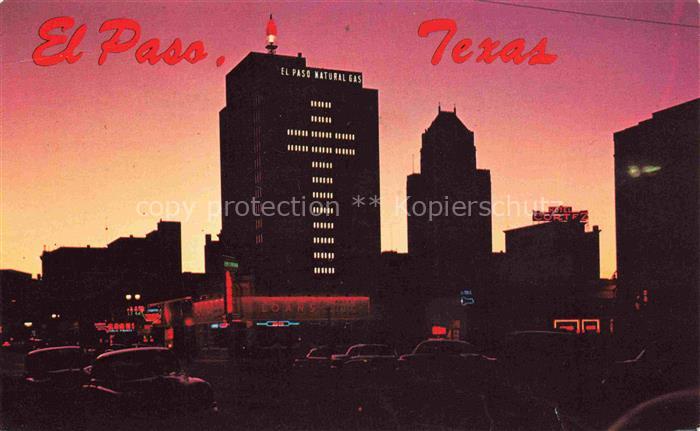 El Paso  Texas Twilight