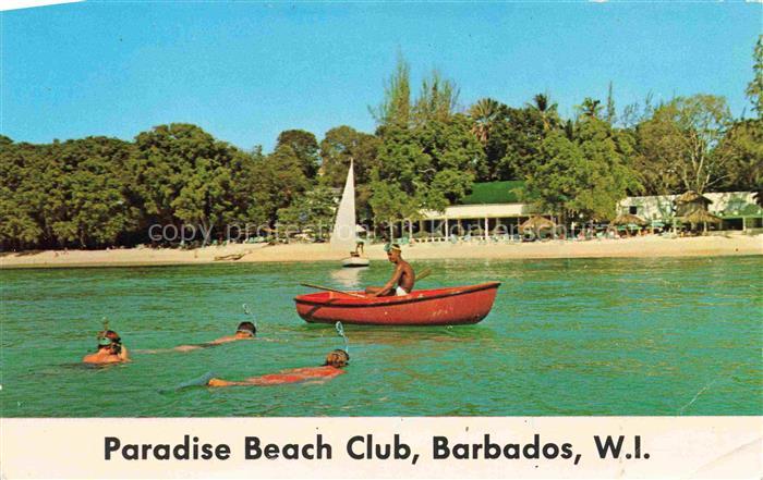 Barbados West Indies Paradise Beach Club An Informal Hotel