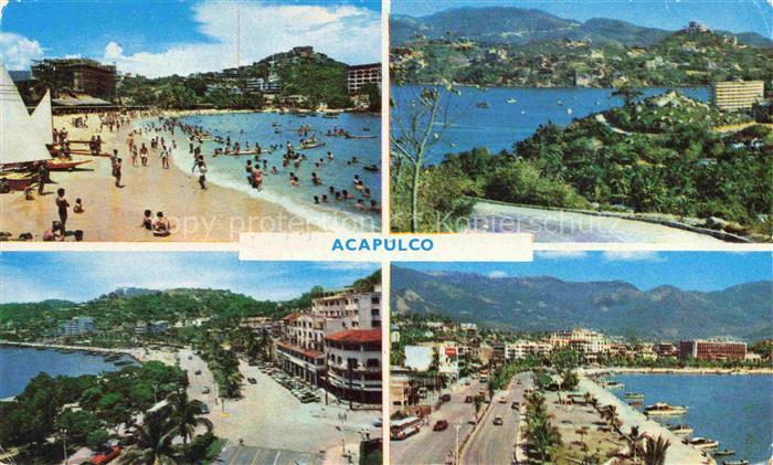 Acapulco Mexico Strandpartien