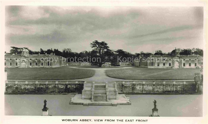 Woburn Abbey Bedfordshire UK View from the Est Front
