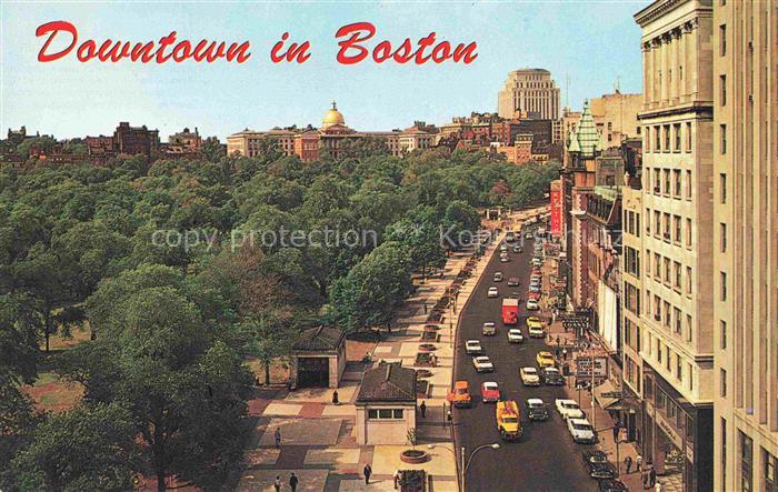 BOSTON  Massachusetts USA A general view of Tremont Street