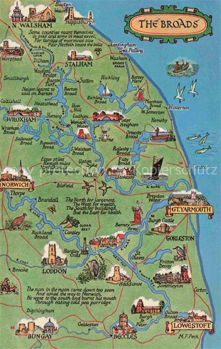 Broads uebersichtskarte