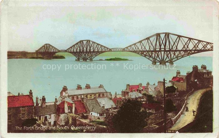 Queensferry Edinburgh Scotland UK The Fort Bridge and South Queensferry