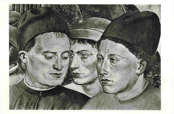 San Gimignano Toscana IT Coro di San Agostino Particolare