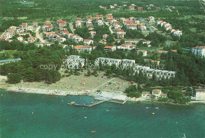 Porec Croatia Apartmani Luna Spadici Fliegeraufnahme