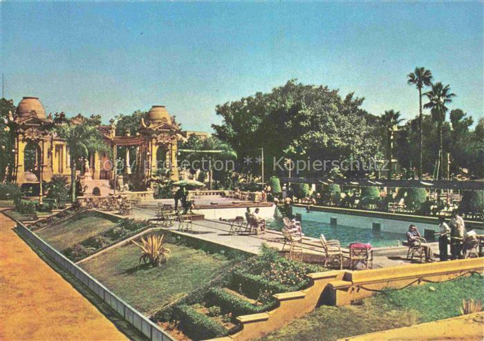 CAIRO  Kairo Caire Egypt Abdin Gardens and Swimming Pool