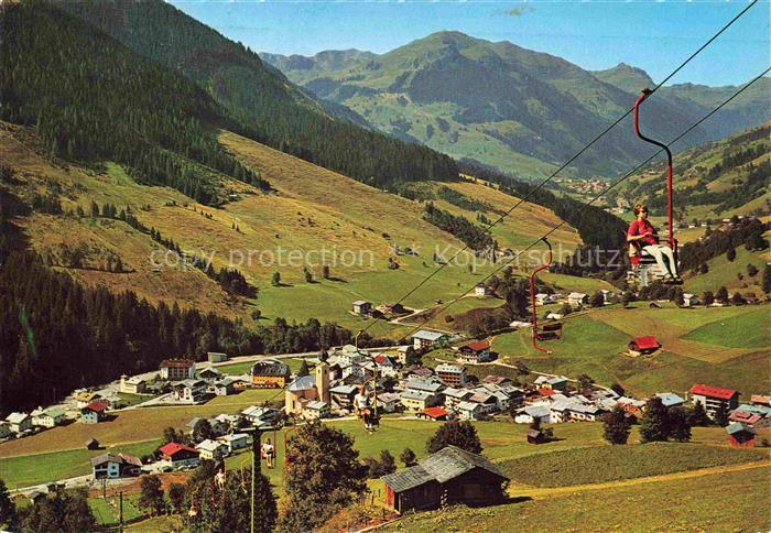 Saalbach -Hinterglemm AT Panorama Kohlmais Sessellift