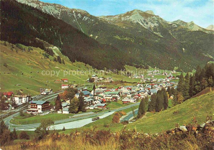 St Anton Arlberg Tirol AT Panorama