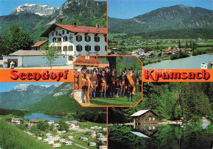Kramsach-Achenrain Tirol AT Hotel Musikkapelle OT Voldoepp Campingplatz am Reint