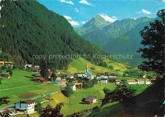 Gaschurn Vorarlberg mit Valluela