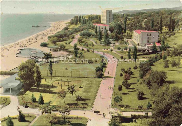 VARNA  Warna Bulgaria Goldener Sand Fliegeraufnahme
