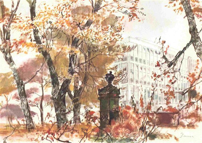 BOCHUM  CITY Hauptverwaltung der ARAL AG Ruhestaette vom Carl Arnold Kortum