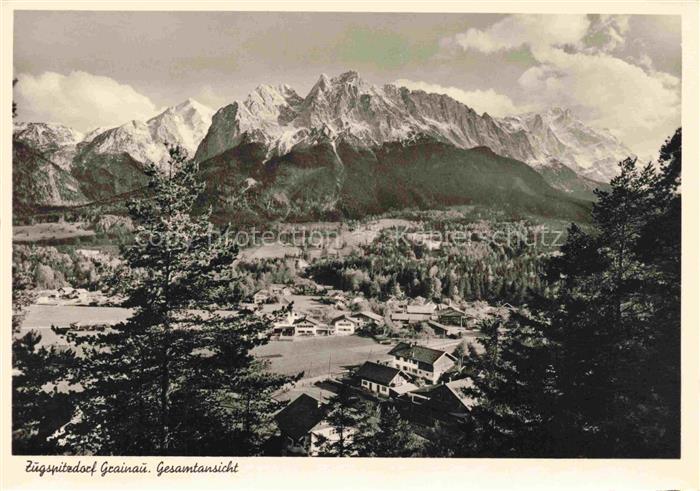 GRAINAU Garmisch-Partenkirchen Bayern Panorama