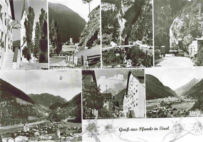 Pfunds Tirol AT Orts und Teilansichten