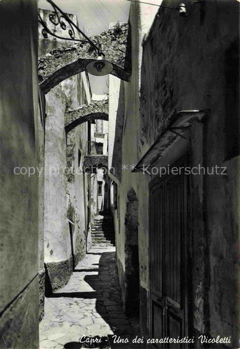 CAPRI Golfo di Napoli Campania IT Uno dei caratteristici Vicoletti