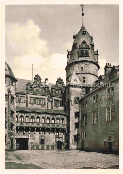 DETMOLD Lippe Schloss Detmold Innenhof