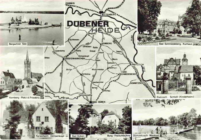 Duebener-Heide Bad Mulde Sachsen Bergwitzer See Kemberg Platz des Friedens Ferie