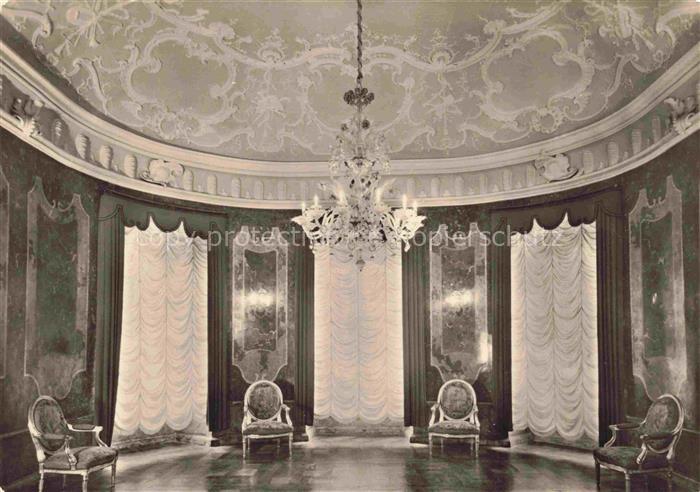 Dornburg Saale Thueringen Rokokoschloss Musiksalon