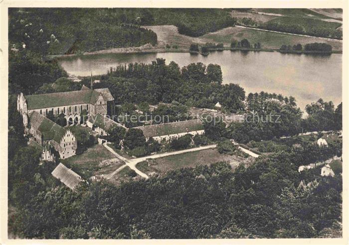 Chorin Ehem Zisterzienserkloster Fliegeraufnahme