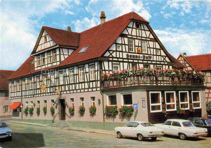 Murrhardt Rems-Murr-Kreis BW Hotel Sonne Post