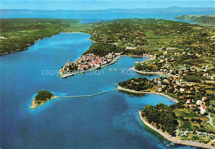 Rab  Croatia Fliegeraufnahme