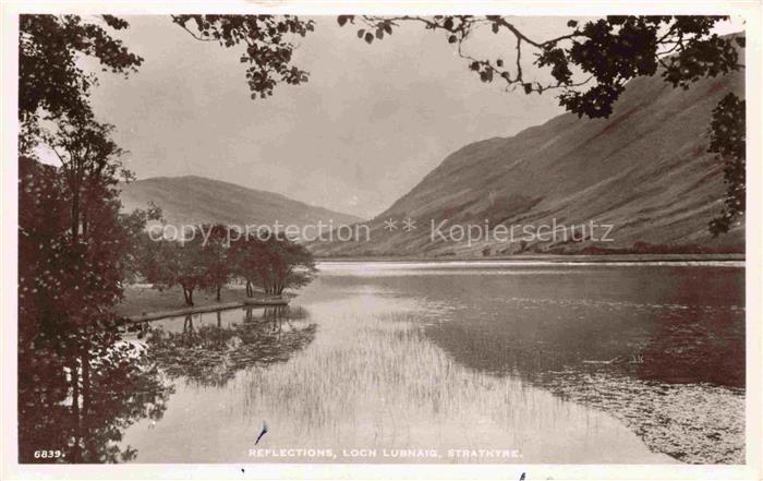 Callander Perthshire Scotland UK Loch Lubnaig