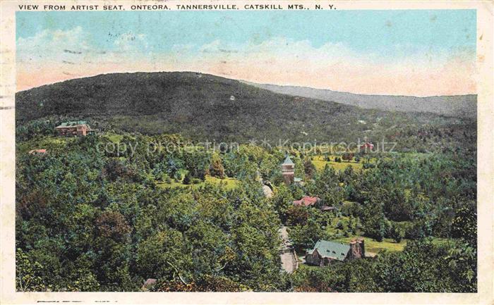 Tannersville New York USA View from Artist Seat Onteora Catskill Mountains