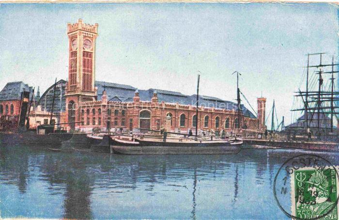 OSTENDE Oostende West-Vlaanderen Belgie La gare