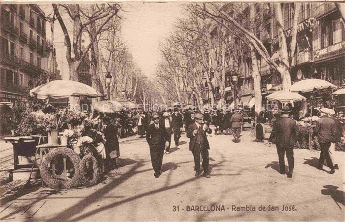 BARCELONA Cataluna ES Rambla de San José