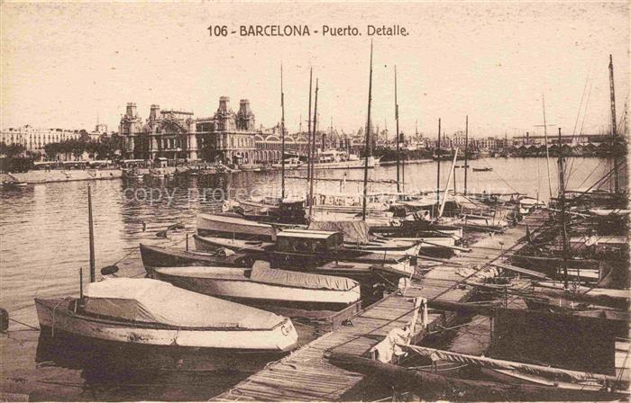 BARCELONA Cataluna ES Puerto detalle