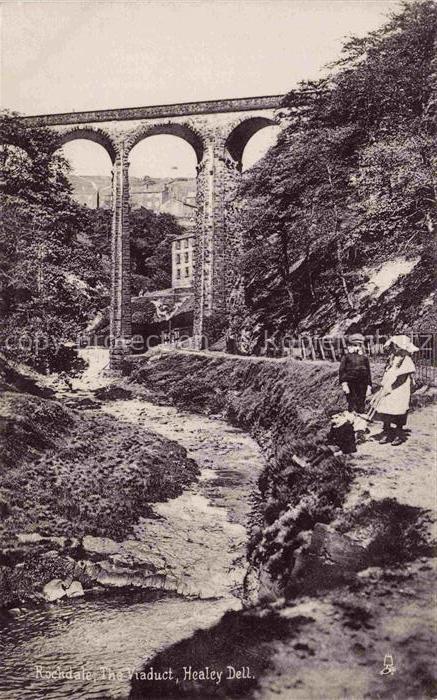 Healey Dell Rochdale Manchester UK Viaduct