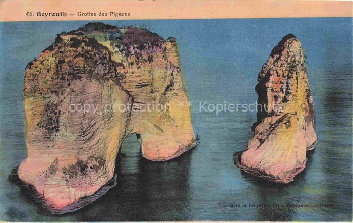 Beyrouth Beirut Libanon Grottes des Pigeons