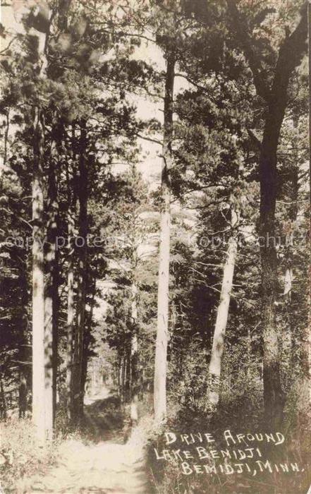 Bemidji Minnesota USA Drive around Lake Bemidji