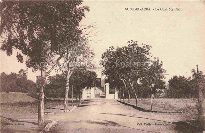 Souk-el-Arba Tunisie Le Contrôle Civil