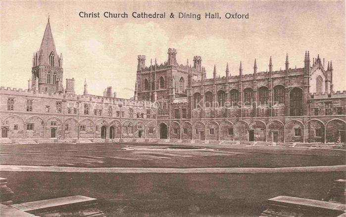 Oxford  Oxfordshire UK Christ Church Cathedral and Dining Hall