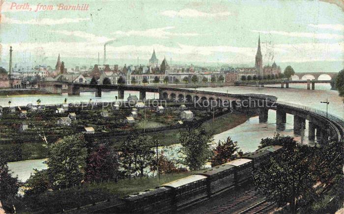 Perth Schottland As seen from Barnhill