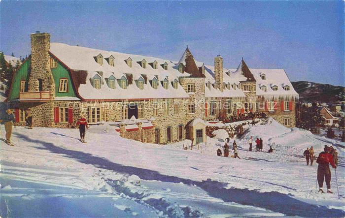 QUEBEC Canada Chantecler Hotel Ste. Adele-en-haut Ski slope
