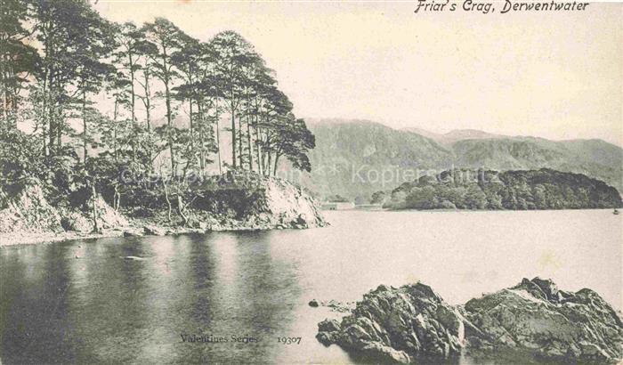 Derwentwater Derwent Water Keswick Allerdale West Cumbria UK Friar's Crag