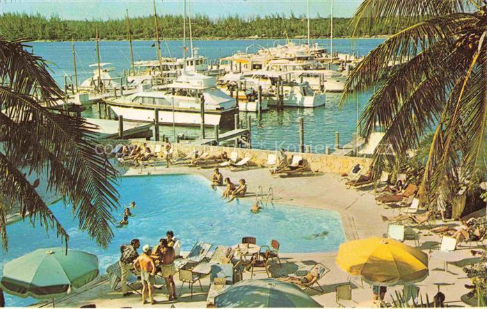 Nassau  Bahamas Nassau Harbour Club's pool and dock facilities