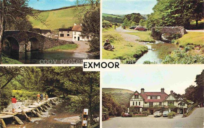 Exmoor Lorna Doone Farm Tarr Steps Robber's Bridge Oare Valley Hunter's Inn