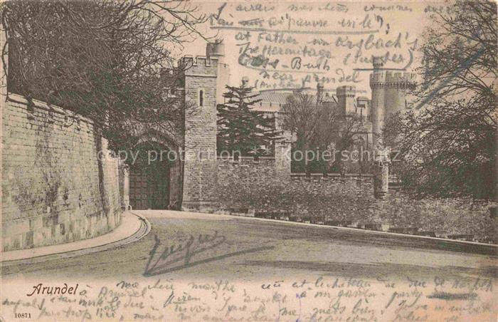 Arundel Arun West Sussex UK Castle Schloss