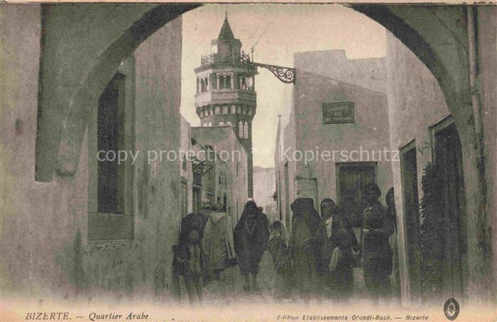BIZERTE Tunesie Quartier Arabe