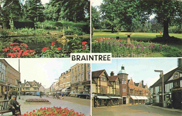 Braintree Essex UK The Gardens Bank Street Bocking End