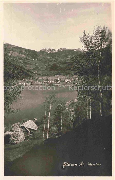 Feld am See Kaernten AT Panorama Alpen