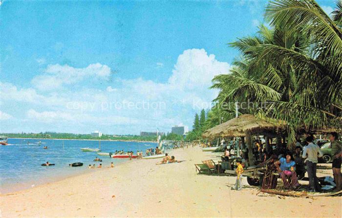 Phataya Thailand View of sea-side Beach