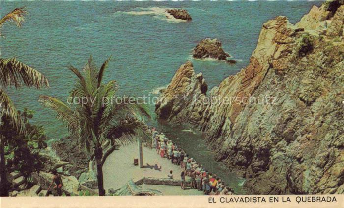 Acapulco Mexico El Clavadista en la Quebrada