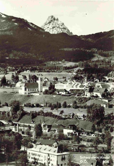 Scharnstein AT Panorama Almtal