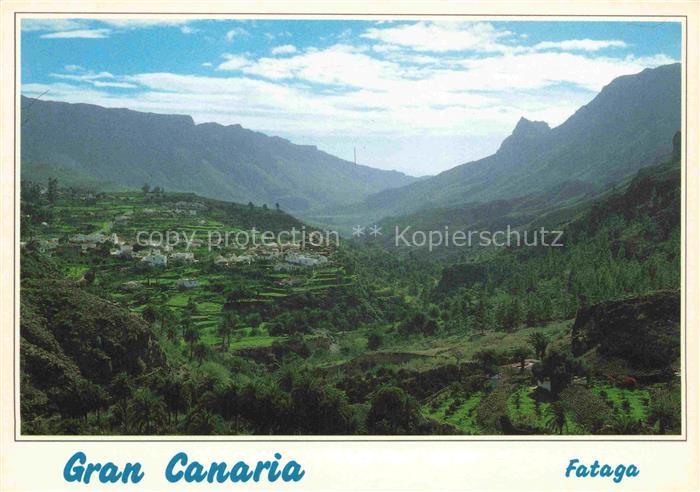 Fataga Gran Canaria ES Panorama
