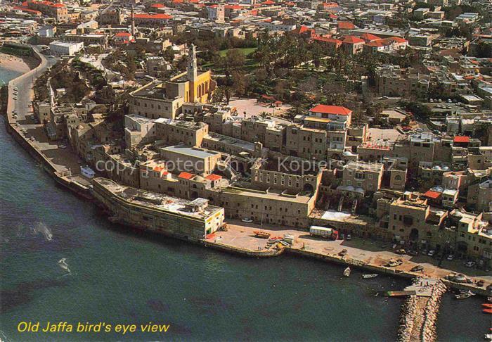 Jaffa Tel-Aviv Israel Old Jaffa Fliegeraufnahme
