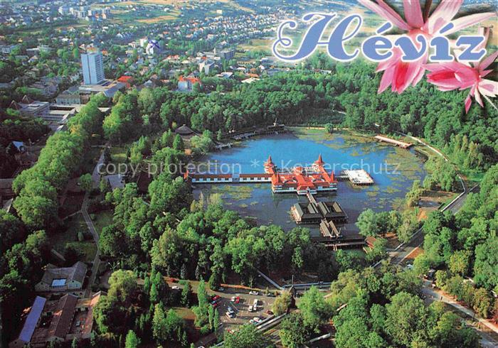 Heviz Hevizgyogfuerdoe HU Fliegeraufnahme